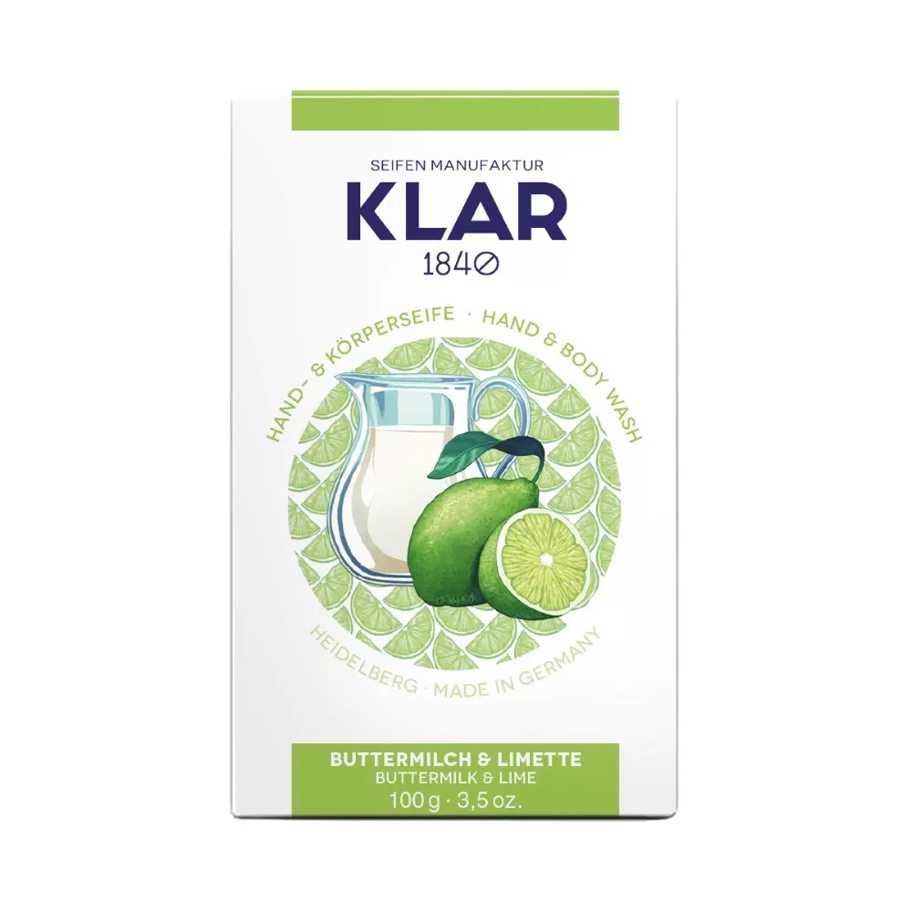 Klar´s Buttermilch & Limettenseife 