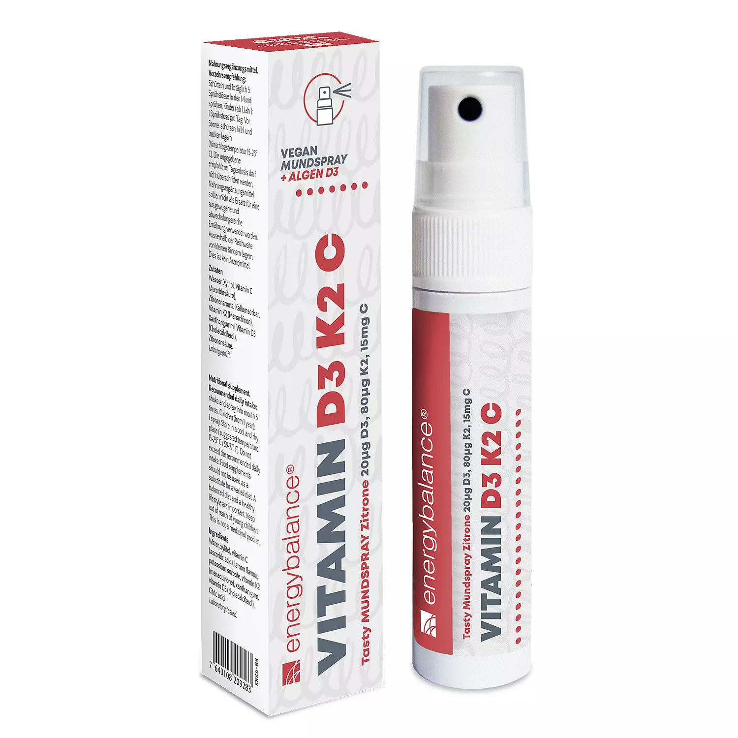 Vitamin D3 K2 C Mundspray