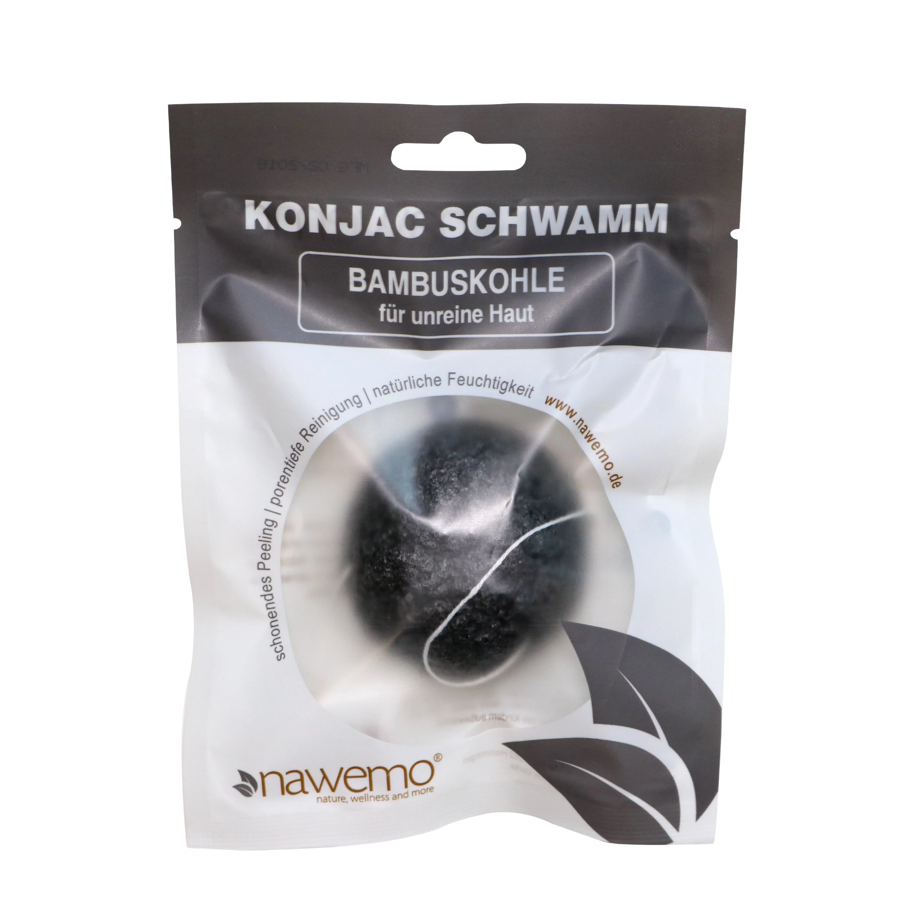 Konjac Schwamm Bambuskohle