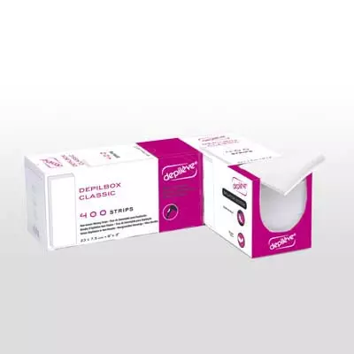 DepilBox Vliesstreifen groß 7,5 x 23 cm 