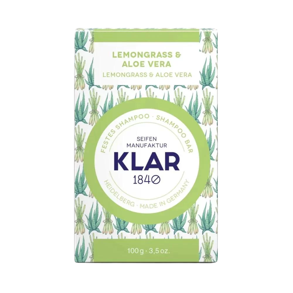 Klar´s festes Shampoo Lemongrass & Aloe Vera 