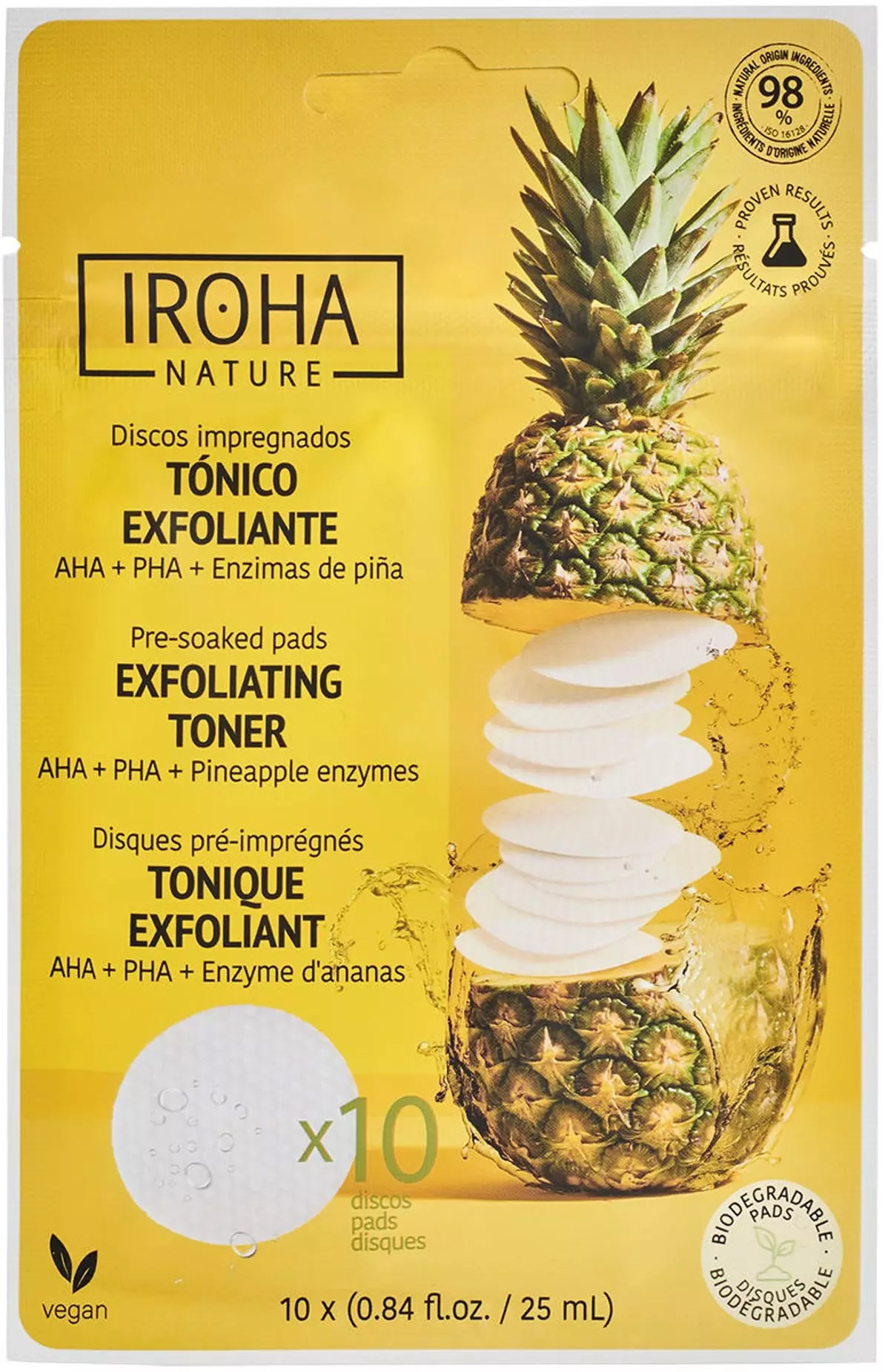 Ananas Exfoliating Toner Pad