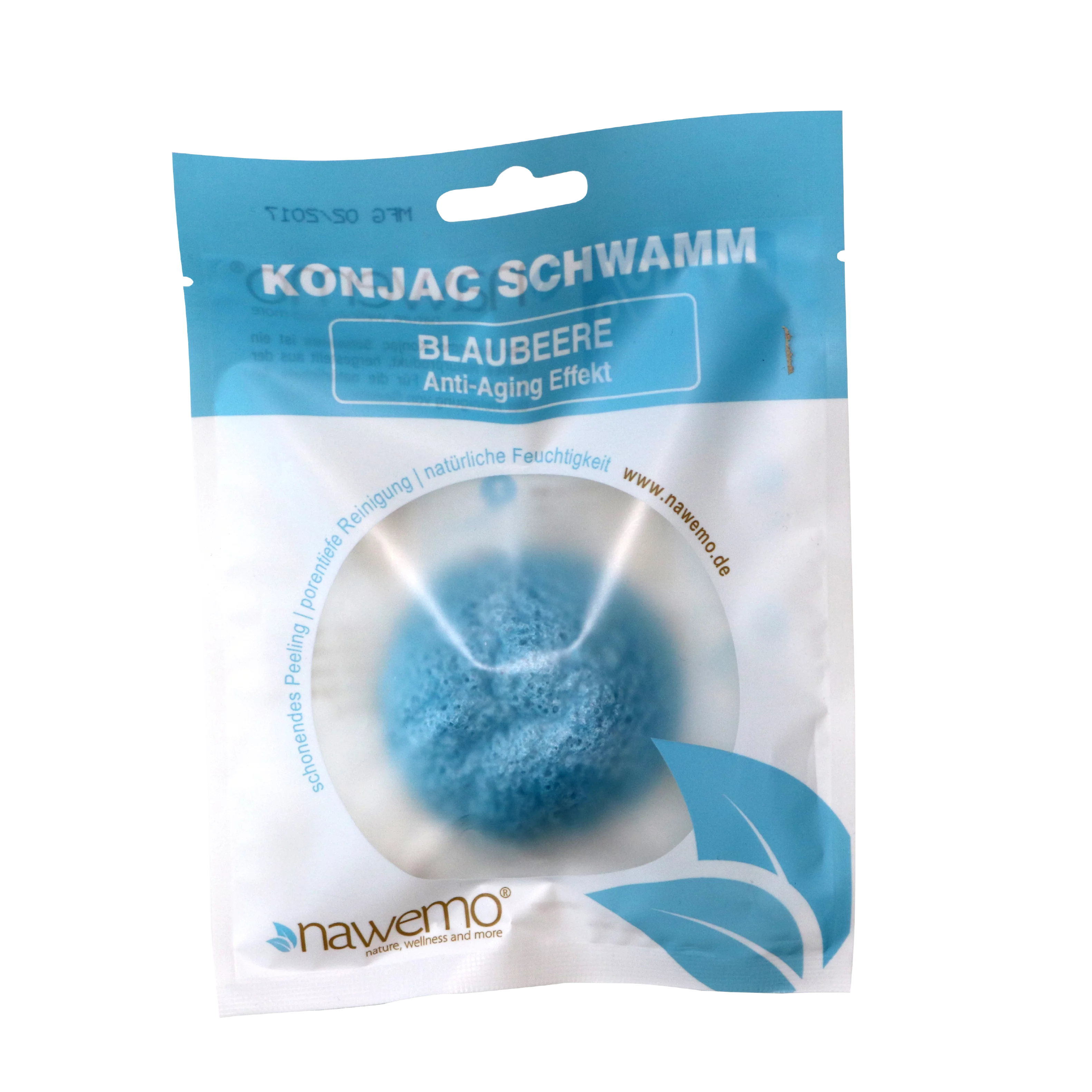 Konjac Schwamm Blaubeere