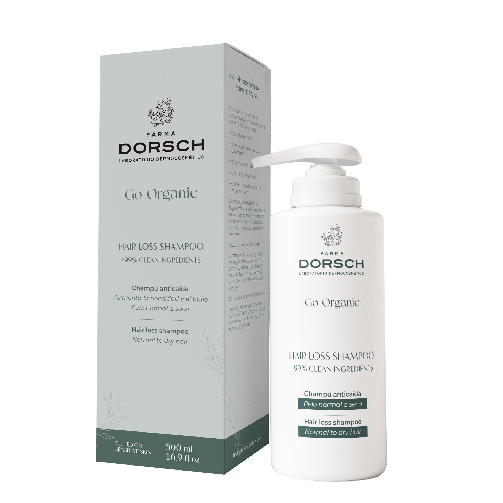 Go Organic Shampoo Hair Loss normal/trocken