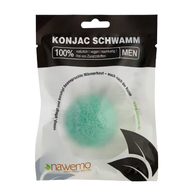 Konjac Schwamm Pfefferminz Men
