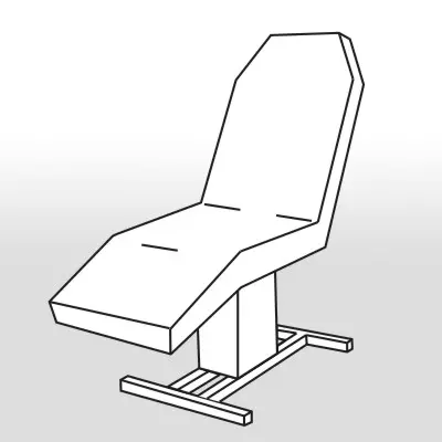 Kosmetikliegenbezug weiß