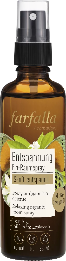 Entspannung Orangenblüte Bio-Raumspray 