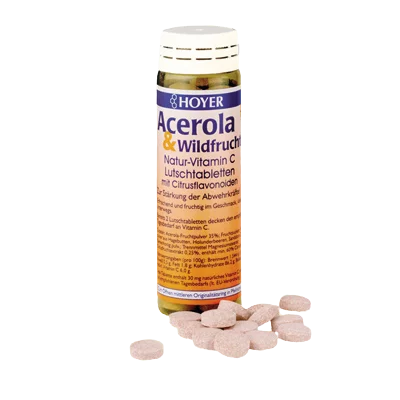 BIO Acerola & Wildfrucht Lutschtabletten