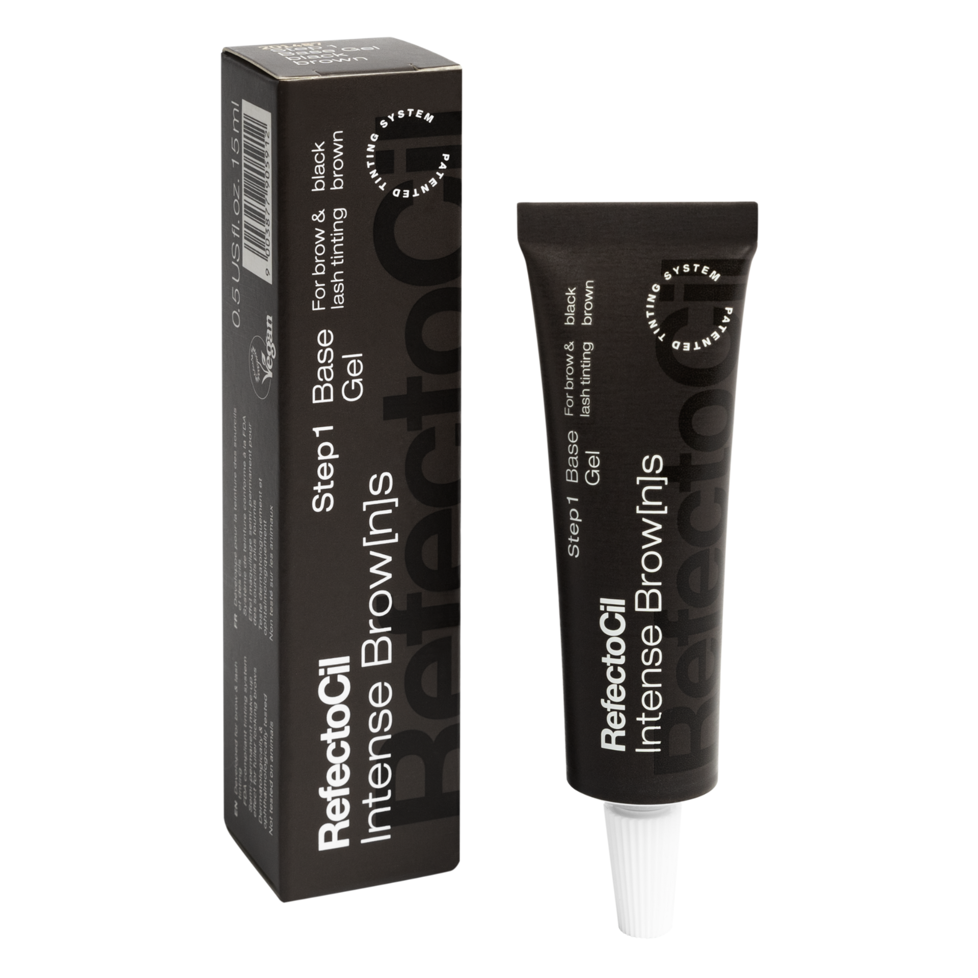 Intense Browns Base Gel schwarzbraun 