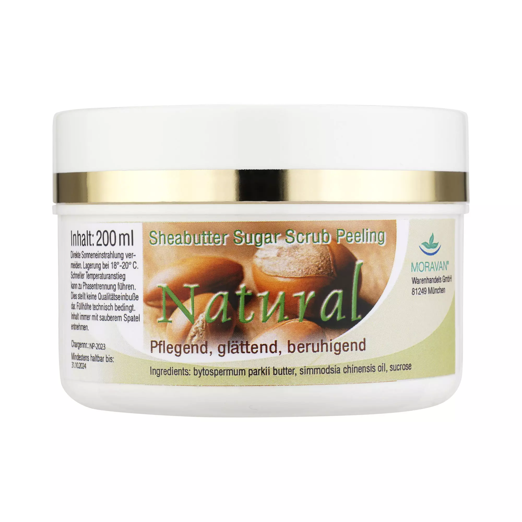 Natural Sheabutter Sugar Scrub Peeling