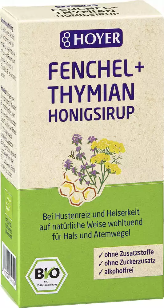 BIO Fenchel & Thymian Honigsirup