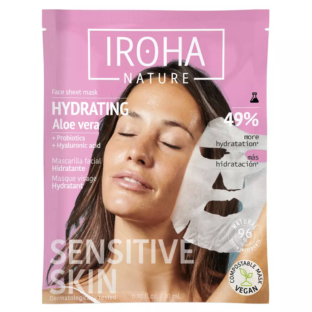 Vliesmaske Hydrating Aloe Vera Face Mask (vormals Aloe Vera Soothing & Hydrating)
