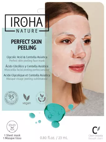 Vliesmaske Peeling Glycolic Acid