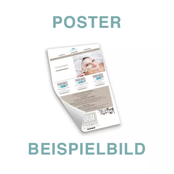 Poster MORAVAN Strahlende Haut - Masken