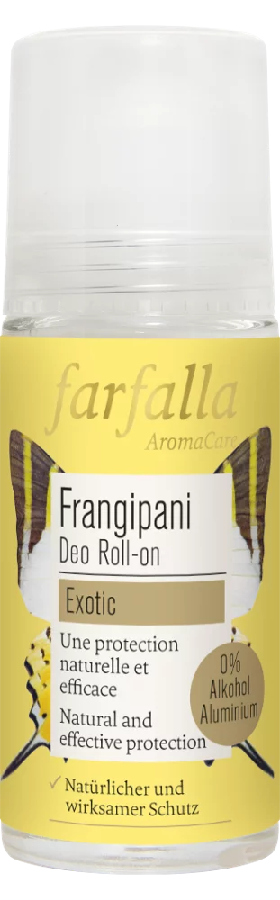 Blumig-sanfter Deo Roll-on Frangipani 