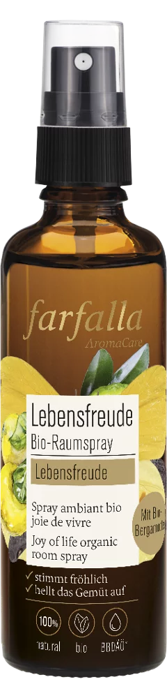 Lebensfreude Bergamotte Bio-Raumspray