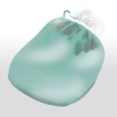 Peeling-/Massagehandschuh Fb. türkis, Gr. medium SPA MAROC