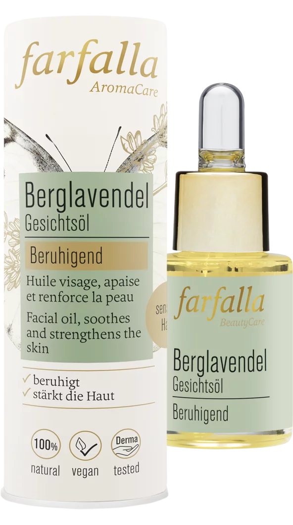Berglavendel - Hautberuhigendes Gesichtsöl