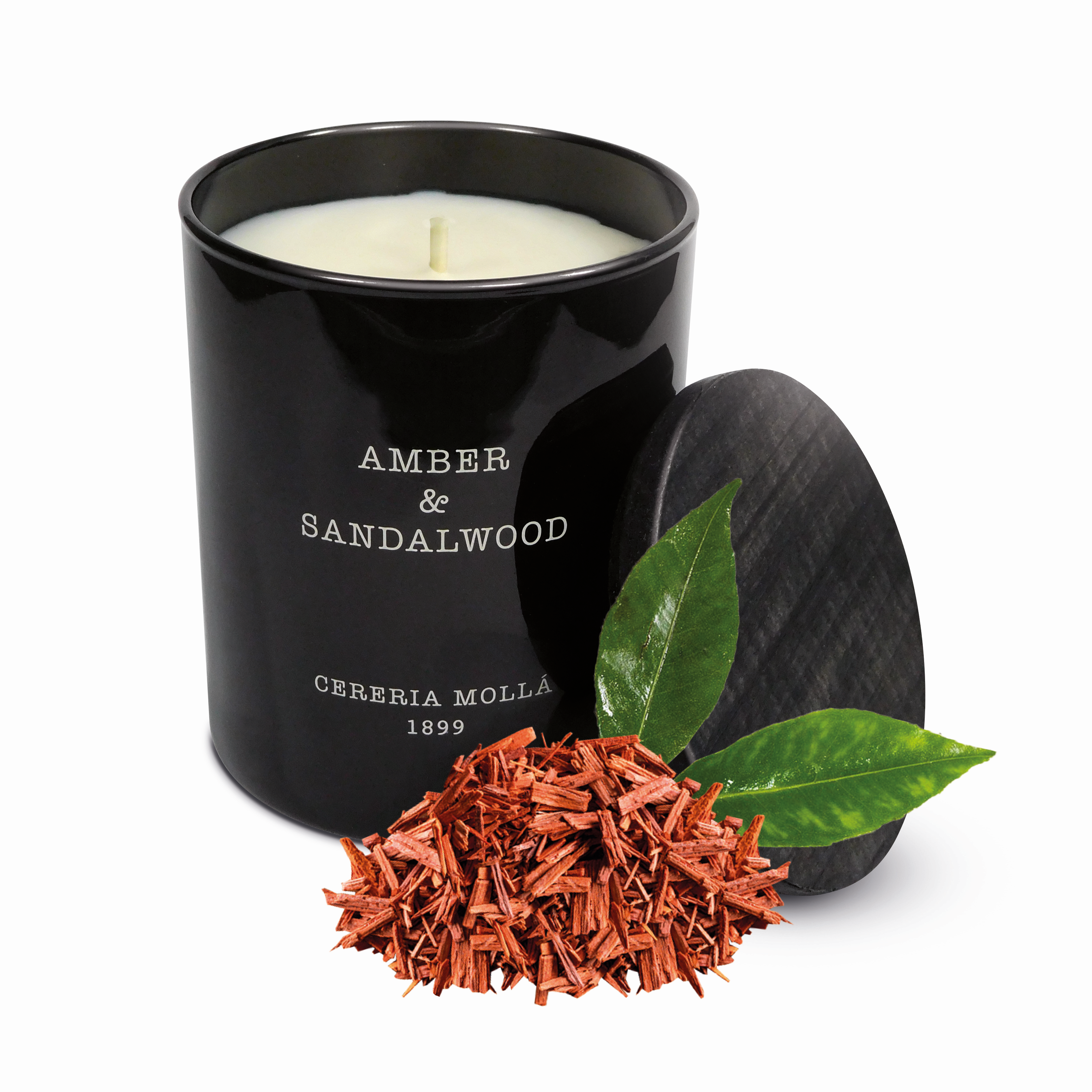 Duftkerze Amber & Sandelholz