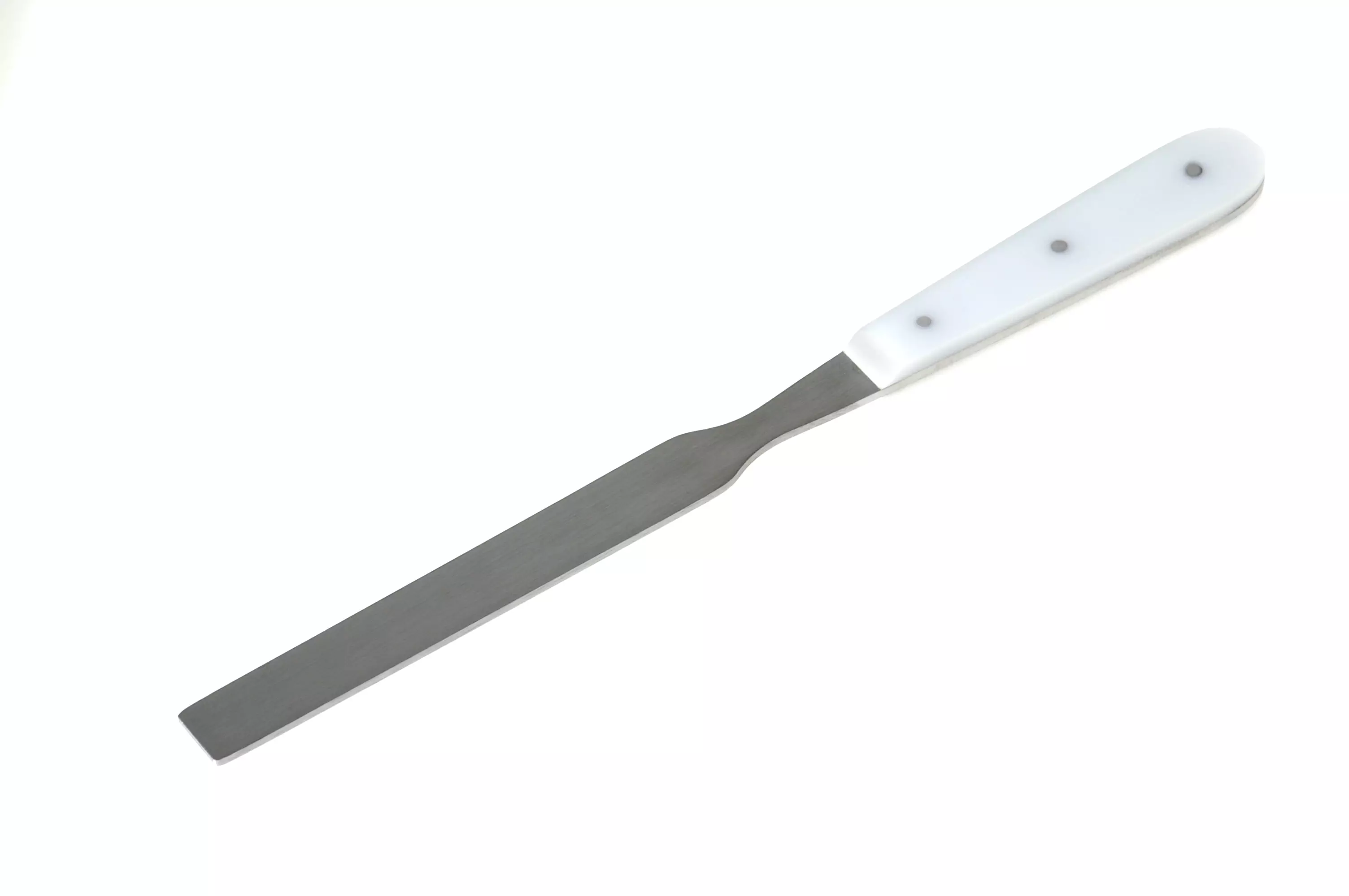 Metallspatel ca. 25 cm lang, 3,3 cm breit (Wachsspatel)