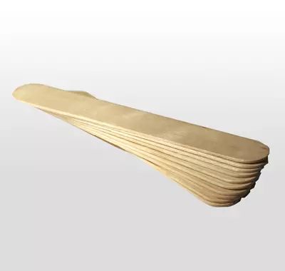 Wachsspatel aus Holz klein