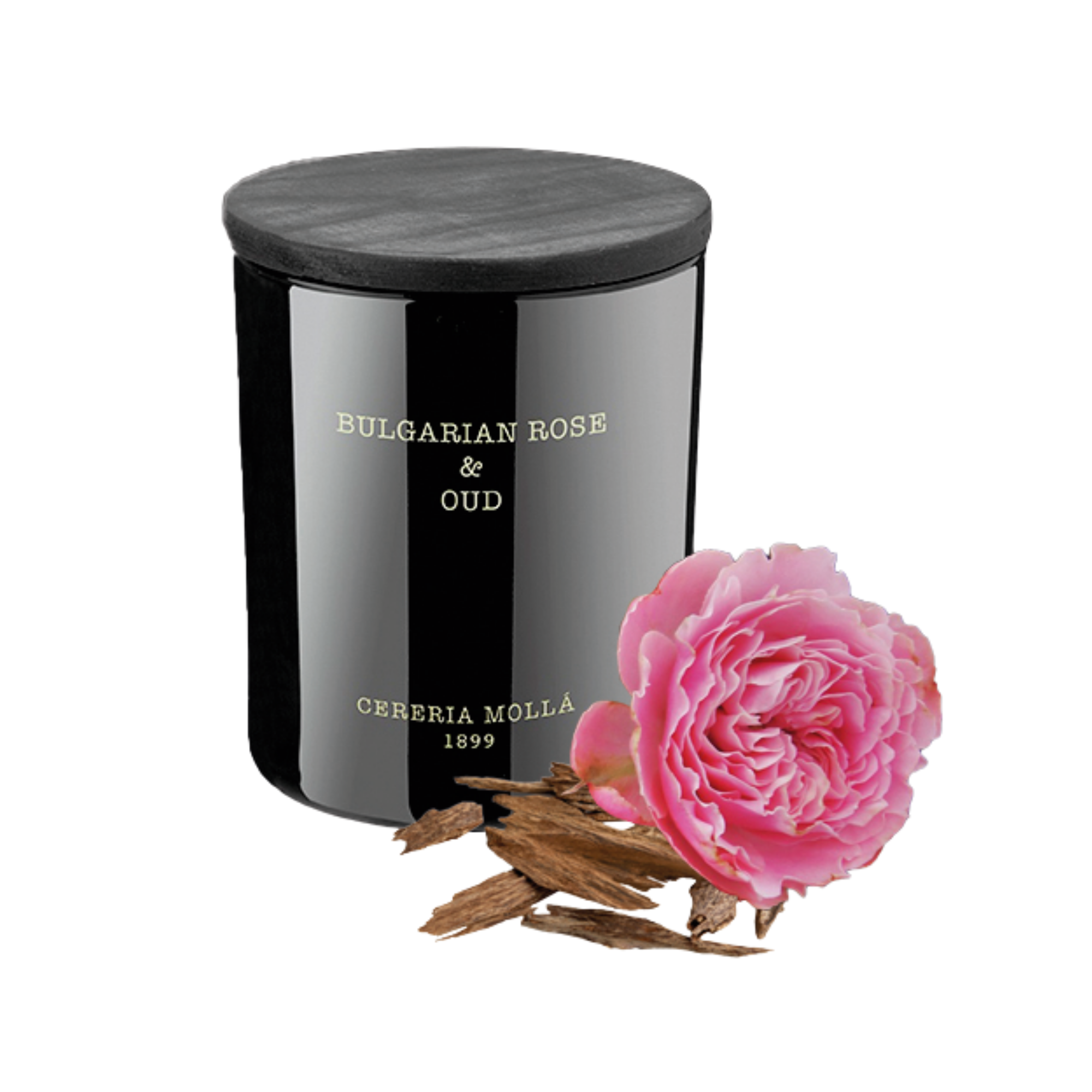 Duftkerze Bulgarische Rose & Oud
